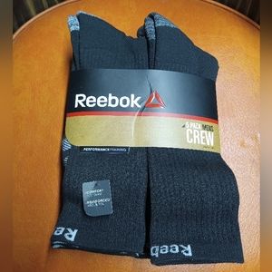 Reebok crew socks 5 pack